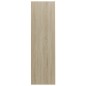 vidaXL Bücherregal Sonoma-Eiche 97,5x29,5x100 cm Holzwerkstoff vidaXL Bücherregal Sonoma-Eiche 97,5x29,5x100 cm Holzwerkstoff
