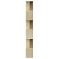 vidaXL Bücherregal/Raumteiler Sonoma-Eiche 80x24x192 cm Holzwerkstoff vidaXL Bücherregal/Raumteiler Sonoma-Eiche 80x24x192 cm Holzwerkstoff