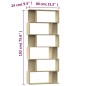 vidaXL Bücherregal/Raumteiler Sonoma-Eiche 80x24x192 cm Holzwerkstoff vidaXL Bücherregal/Raumteiler Sonoma-Eiche 80x24x192 cm Holzwerkstoff