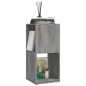 vidaXL Drehregal Betongrau 34,5x34,5x75,5 cm Holzwerkstoff vidaXL Drehregal Betongrau 34,5x34,5x75,5 cm Holzwerkstoff