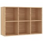 vidaXL Bücherregal/Sideboard Sonoma-Eiche 66x30x98 cm Holzwerkstoff vidaXL Bücherregal/Sideboard Sonoma-Eiche 66x30x98 cm Holzwerkstoff