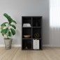 vidaXL Bücherregal/Sideboard Schwarz 66x30x97,8 cm Holzwerkstoff vidaXL Bücherregal/Sideboard Schwarz 66x30x97,8 cm Holzwerkstoff