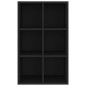 vidaXL Bücherregal/Sideboard Schwarz 66x30x97,8 cm Holzwerkstoff vidaXL Bücherregal/Sideboard Schwarz 66x30x97,8 cm Holzwerkstoff