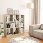 vidaXL Bücherregal Weiß und Sonoma-Eiche 97,5x29,5x100cm Holzwerkstoff vidaXL Bücherregal Weiß und Sonoma-Eiche 97,5x29,5x100cm Holzwerkstoff