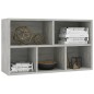 vidaXL Bücherregal/Sideboard Betongrau 50x25x80 cm Holzwerkstoff vidaXL Bücherregal/Sideboard Betongrau 50x25x80 cm Holzwerkstoff