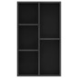 vidaXL Bücherregal/Sideboard Schwarz 50x25x80 cm Holzwerkstoff vidaXL Bücherregal/Sideboard Schwarz 50x25x80 cm Holzwerkstoff