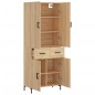Highboard Sonoma-Eiche 69,5x34x180 cm Holzwerkstoff Highboard Sonoma-Eiche 69,5x34x180 cm Holzwerkstoff