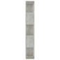 vidaXL Bücherregal/Raumteiler Betongrau 45x24x159 cm Holzwerkstoff vidaXL Bücherregal/Raumteiler Betongrau 45x24x159 cm Holzwerkstoff