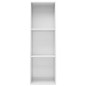 vidaXL Bücherregal/TV-Schrank Hochglanz-Weiß 36x30x114cm Holzwerkstoff vidaXL Bücherregal/TV-Schrank Hochglanz-Weiß 36x30x114cm Holzwerkstoff
