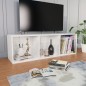 vidaXL Bücherregal/TV-Schrank Hochglanz-Weiß 36x30x114cm Holzwerkstoff vidaXL Bücherregal/TV-Schrank Hochglanz-Weiß 36x30x114cm Holzwerkstoff