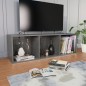 vidaXL Bücherregal/TV-Schrank Hochglanz-Grau 36x30x114cm Holzwerkstoff vidaXL Bücherregal/TV-Schrank Hochglanz-Grau 36x30x114cm Holzwerkstoff
