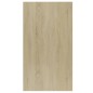 vidaXL Bücherregal/Sideboard Sonoma Eiche 50x25x80 cm Holzwerkstoff vidaXL Bücherregal/Sideboard Sonoma Eiche 50x25x80 cm Holzwerkstoff