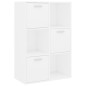 vidaXL Lagerschrank Weiß 60x29,5x90 cm Holzwerkstoff vidaXL Lagerschrank Weiß 60x29,5x90 cm Holzwerkstoff