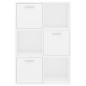 vidaXL Lagerschrank Weiß 60x29,5x90 cm Holzwerkstoff vidaXL Lagerschrank Weiß 60x29,5x90 cm Holzwerkstoff