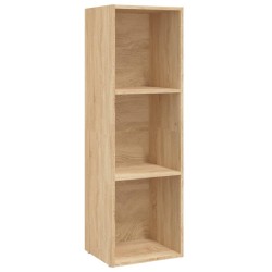 vidaXL Bücherregal/TV-Schrank Sonoma Eiche 36x30x114 cm Holzwerkstoff
