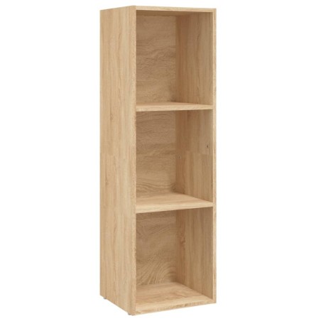 vidaXL Bücherregal/TV-Schrank Sonoma Eiche 36x30x114 cm Holzwerkstoff