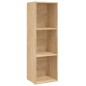 vidaXL Bücherregal/TV-Schrank Sonoma Eiche 36x30x114 cm Holzwerkstoff vidaXL Bücherregal/TV-Schrank Sonoma Eiche 36x30x114 cm Holzwerkstoff