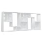 vidaXL Bücherregal Hochglanz-Weiß 67x24x161 cm Holzwerkstoff vidaXL Bücherregal Hochglanz-Weiß 67x24x161 cm Holzwerkstoff