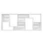 vidaXL Bücherregal Hochglanz-Weiß 67x24x161 cm Holzwerkstoff vidaXL Bücherregal Hochglanz-Weiß 67x24x161 cm Holzwerkstoff