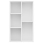 vidaXL Bücherregal/Sideboard Weiß 50x25x80 cm Holzwerkstoff vidaXL Bücherregal/Sideboard Weiß 50x25x80 cm Holzwerkstoff