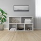 vidaXL Bücherregal/Sideboard Weiß 50x25x80 cm Holzwerkstoff vidaXL Bücherregal/Sideboard Weiß 50x25x80 cm Holzwerkstoff