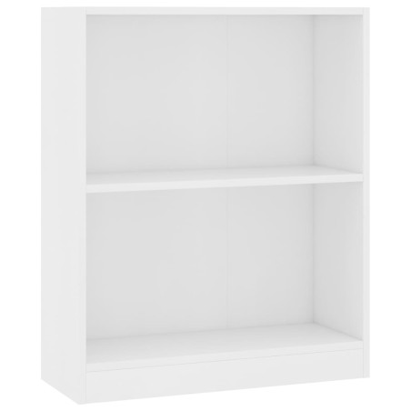 vidaXL Bücherregal Weiß 60x24x76 cm Holzwerkstoff