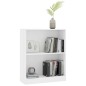 vidaXL Bücherregal Weiß 60x24x76 cm Holzwerkstoff vidaXL Bücherregal Weiß 60x24x76 cm Holzwerkstoff