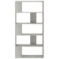 vidaXL Bücherregal/Raumteiler Betongrau 80x24x159 cm Holzwerkstoff vidaXL Bücherregal/Raumteiler Betongrau 80x24x159 cm Holzwerkstoff