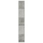 vidaXL Bücherregal/Raumteiler Betongrau 80x24x159 cm Holzwerkstoff vidaXL Bücherregal/Raumteiler Betongrau 80x24x159 cm Holzwerkstoff