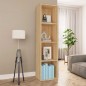 vidaXL Bücherregal/TV-Schrank Sonoma-Eiche 36x30x143 cm Holzwerkstoff vidaXL Bücherregal/TV-Schrank Sonoma-Eiche 36x30x143 cm Holzwerkstoff
