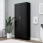 vidaXL Bücherschrank Schwarz 82,5x30,5x185,5 cm Holzwerkstoff vidaXL Bücherschrank Schwarz 82,5x30,5x185,5 cm Holzwerkstoff