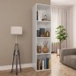 vidaXL Bücherregal/TV-Schrank Hochglanz-Weiß 36x30x143cm Holzwerkstoff vidaXL Bücherregal/TV-Schrank Hochglanz-Weiß 36x30x143cm Holzwerkstoff