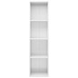 vidaXL Bücherregal/TV-Schrank Hochglanz-Weiß 36x30x143cm Holzwerkstoff vidaXL Bücherregal/TV-Schrank Hochglanz-Weiß 36x30x143cm Holzwerkstoff