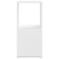 vidaXL Drehregal Weiß 34,5x34,5x75,5 cm Holzwerkstoff vidaXL Drehregal Weiß 34,5x34,5x75,5 cm Holzwerkstoff