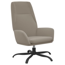Relaxsessel Hellgrau Samt