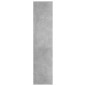 vidaXL Bücherregal/Sideboard Betongrau 66×30×130 cm Holzwerkstoff vidaXL Bücherregal/Sideboard Betongrau 66×30×130 cm Holzwerkstoff