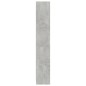 vidaXL Bücherregal 4 Fächer Betongrau 80x24x142 cm Holzwerkstoff vidaXL Bücherregal 4 Fächer Betongrau 80x24x142 cm Holzwerkstoff