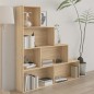 vidaXL Bücherregal/Raumteiler Sonoma-Eiche 155x24x160 cm Holzwerkstoff vidaXL Bücherregal/Raumteiler Sonoma-Eiche 155x24x160 cm Holzwerkstoff