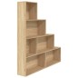 vidaXL Bücherregal/Raumteiler Sonoma-Eiche 155x24x160 cm Holzwerkstoff vidaXL Bücherregal/Raumteiler Sonoma-Eiche 155x24x160 cm Holzwerkstoff