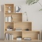 vidaXL Bücherregal/Raumteiler Sonoma-Eiche 155x24x160 cm Holzwerkstoff vidaXL Bücherregal/Raumteiler Sonoma-Eiche 155x24x160 cm Holzwerkstoff
