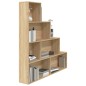 vidaXL Bücherregal/Raumteiler Sonoma-Eiche 155x24x160 cm Holzwerkstoff vidaXL Bücherregal/Raumteiler Sonoma-Eiche 155x24x160 cm Holzwerkstoff