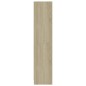 vidaXL Bücherregal 3 Fächer Sonoma-Eiche 60x24x109 cm Holzwerkstoff vidaXL Bücherregal 3 Fächer Sonoma-Eiche 60x24x109 cm Holzwerkstoff