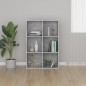 vidaXL Bücherregal/Sideboard Betongrau 66x30x97,8 cm Holzwerkstoff vidaXL Bücherregal/Sideboard Betongrau 66x30x97,8 cm Holzwerkstoff