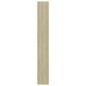 vidaXL Bücherregal 5 Fächer Sonoma-Eiche 80x24x175 cm Holzwerkstoff vidaXL Bücherregal 5 Fächer Sonoma-Eiche 80x24x175 cm Holzwerkstoff