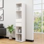 vidaXL Bücherregal Weiß 36x30x171 cm Holzwerkstoff vidaXL Bücherregal Weiß 36x30x171 cm Holzwerkstoff