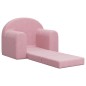 Schlafsofa für Kinder Rosa Weicher Plüsch Schlafsofa für Kinder Rosa Weicher Plüsch