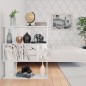 vidaXL Bücherregal/Raumteiler Hochglanz-Weiß 80x24x96 cm vidaXL Bücherregal/Raumteiler Hochglanz-Weiß 80x24x96 cm