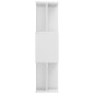 vidaXL Bücherregal/Raumteiler Hochglanz-Weiß 80x24x96 cm vidaXL Bücherregal/Raumteiler Hochglanz-Weiß 80x24x96 cm