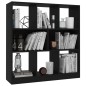 vidaXL Bücherregal Schwarz 97,5x29,5x100 cm Holzwerkstoff vidaXL Bücherregal Schwarz 97,5x29,5x100 cm Holzwerkstoff