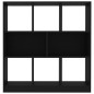 vidaXL Bücherregal Schwarz 97,5x29,5x100 cm Holzwerkstoff vidaXL Bücherregal Schwarz 97,5x29,5x100 cm Holzwerkstoff